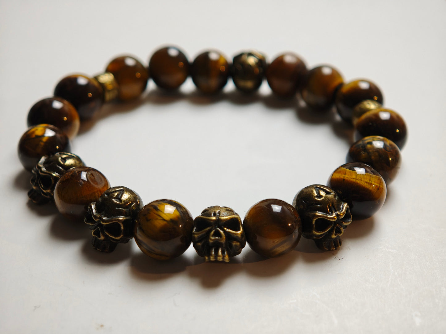 Edelstein-Armband „Pure Focus“ – Volles Tigerauge