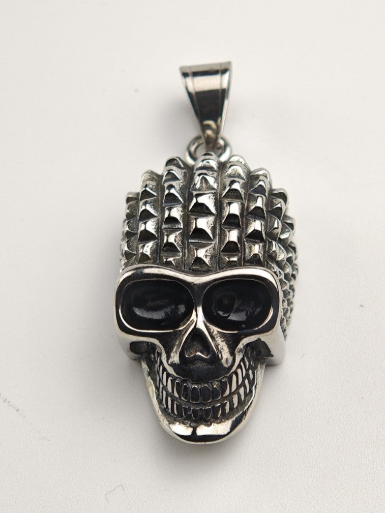 "Cyber-Punk" Spike Skull