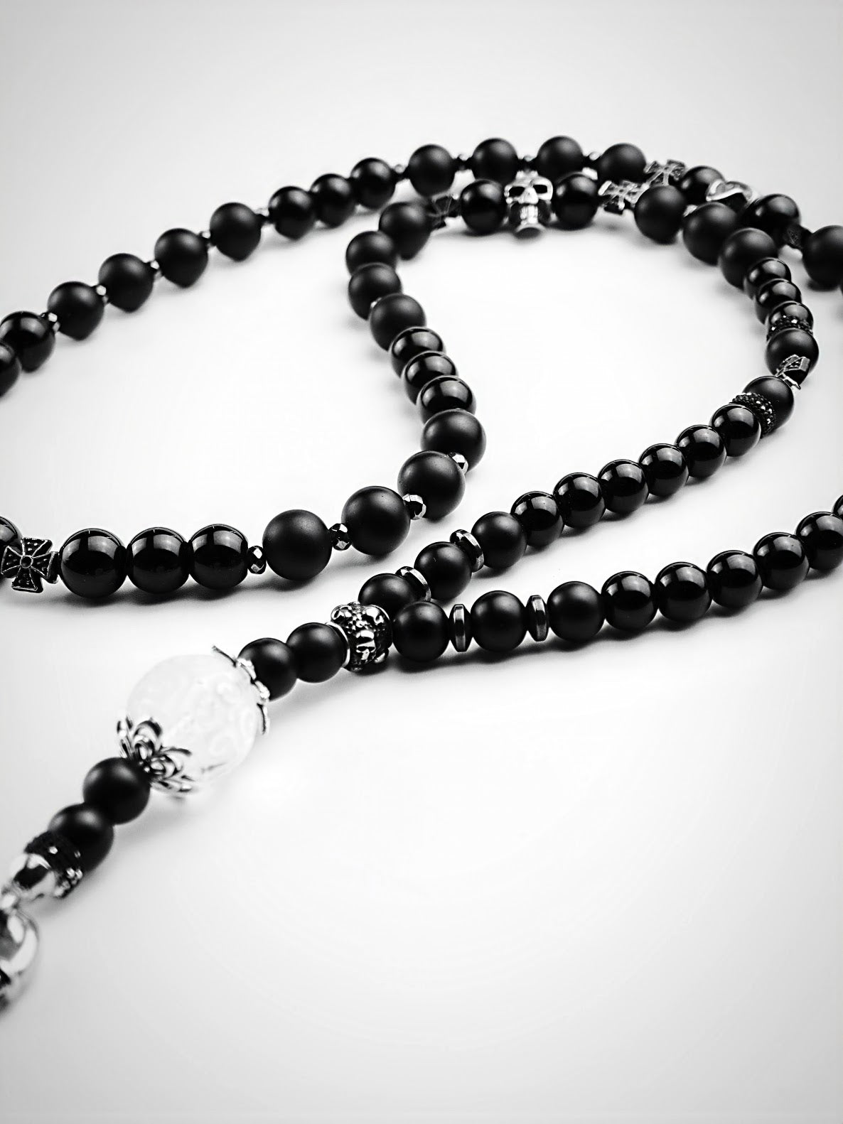 Crystal Rock - Rosenkranz Kette, handmade