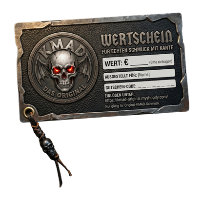 KMAD Original Gutschein - Schmuck für Ungezogene