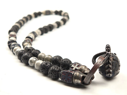 Berserker - Rosenkranz Kette, handmade