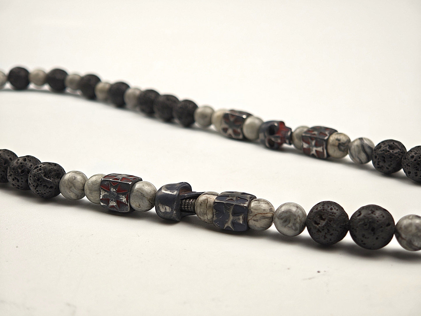 Berserker - Rosenkranz Kette, handmade