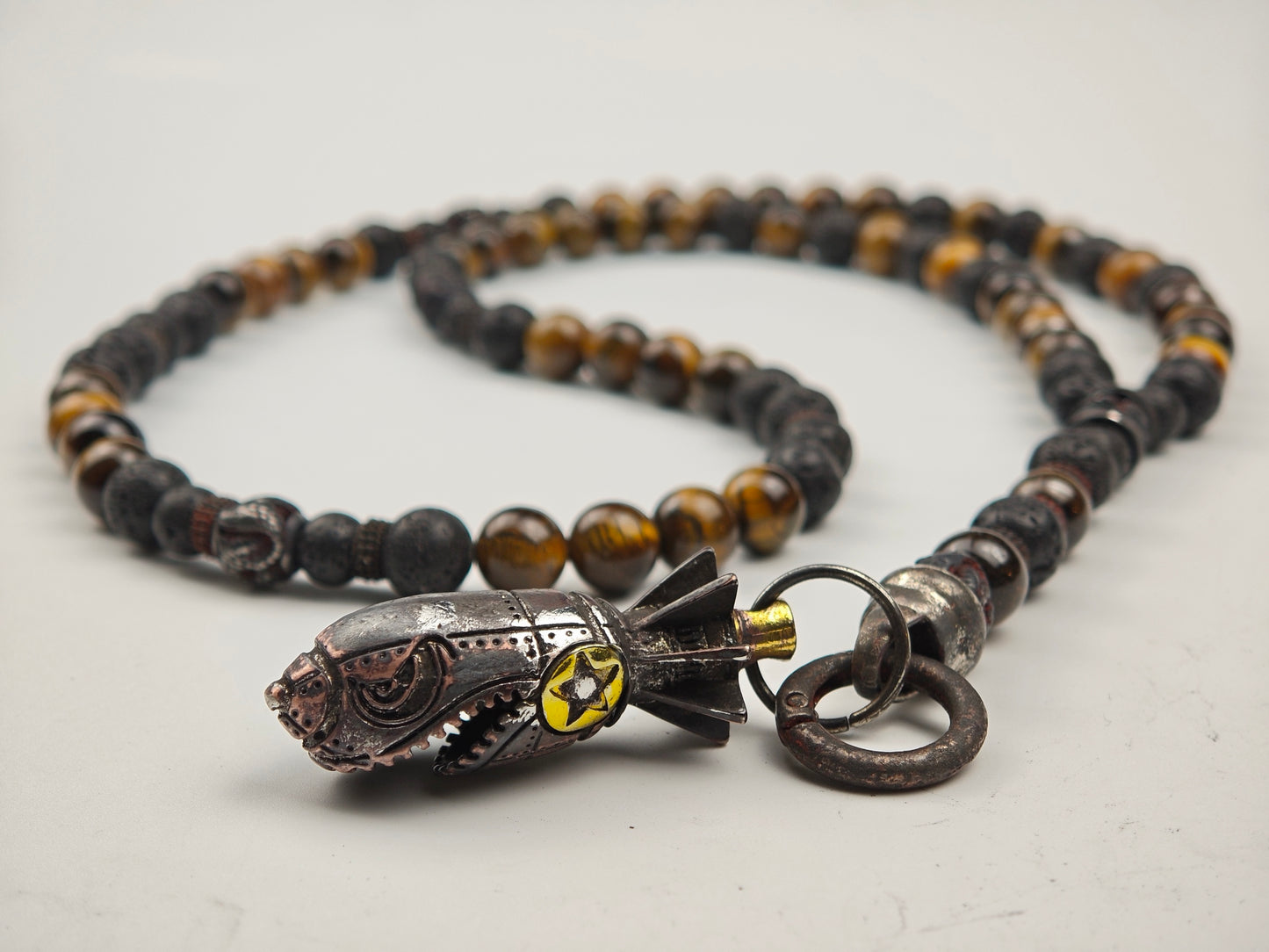 Dragon Eye - Rosenkranz Kette, handmade