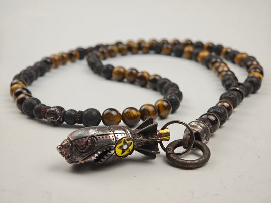 Dragon Eye - Rosenkranz Kette, handmade