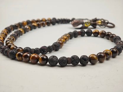 Dragon Eye - Rosenkranz Kette, handmade