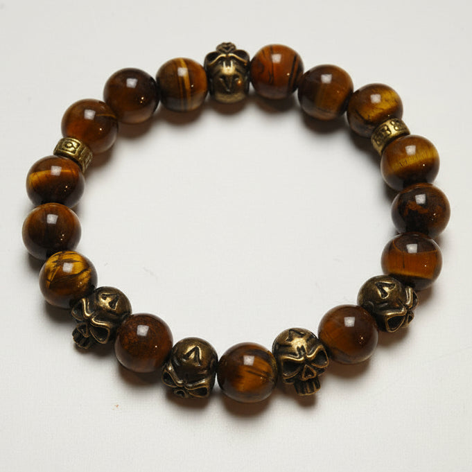 Edelstein-Armband „Pure Focus“ – Volles Tigerauge