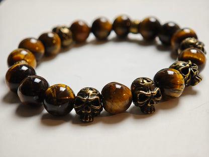 Edelstein-Armband „Pure Focus“ – Volles Tigerauge
