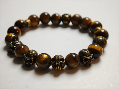Edelstein-Armband „Pure Focus“ – Volles Tigerauge