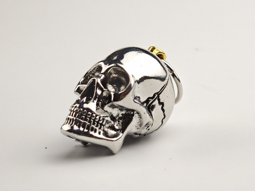 "The Executive" Chrome Skull