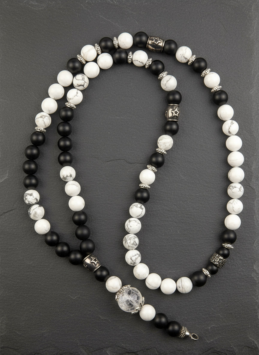 The Beauty - Rosenkranz Kette, handmade