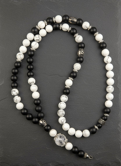 The Beauty - Rosenkranz Kette, handmade