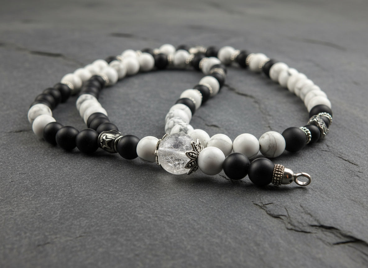 The Beauty - Rosenkranz Kette, handmade
