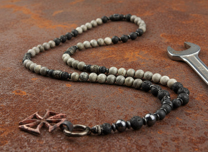 Rosty MAD - Rosenkranz Kette, handmade