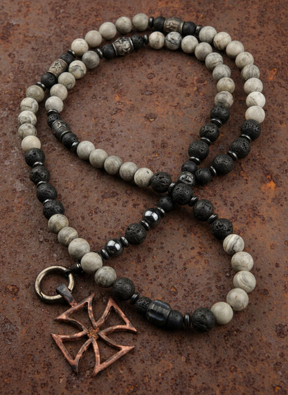 Rosty MAD - Rosenkranz Kette, handmade